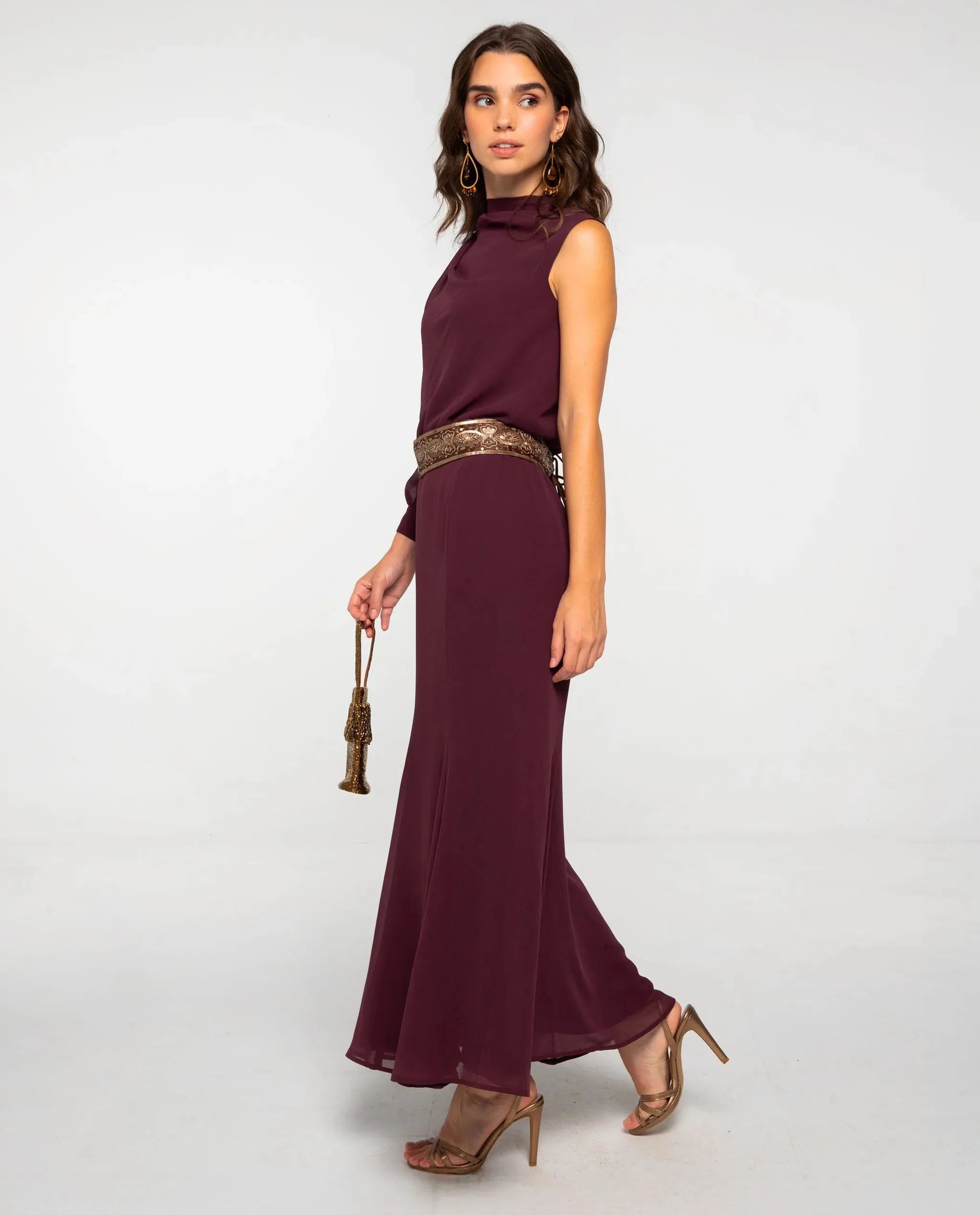 SABINA BLOUSE BURGUNDY SABINA BLOUSE BURGUNDY
