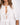 Blusa Blanca Manga Corta con Lazos en Escote | THE-ARE