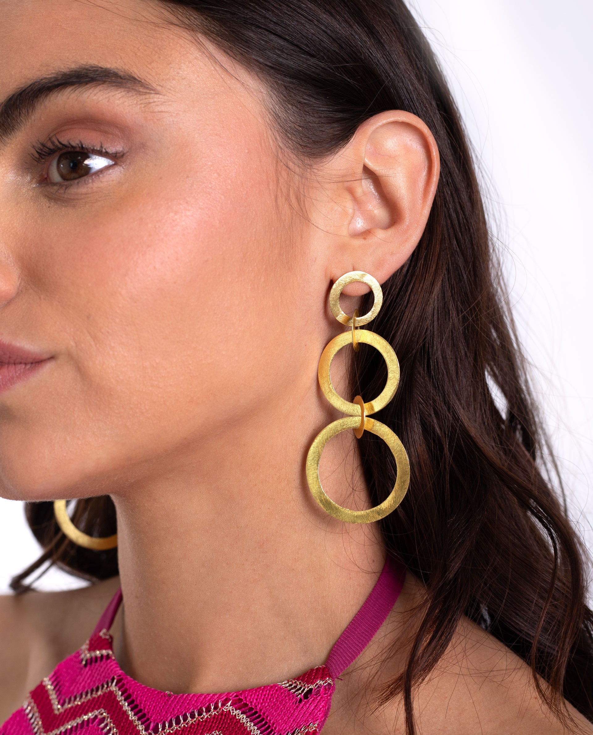 HYPNOTIC EARRINGS - GOLD PLATED