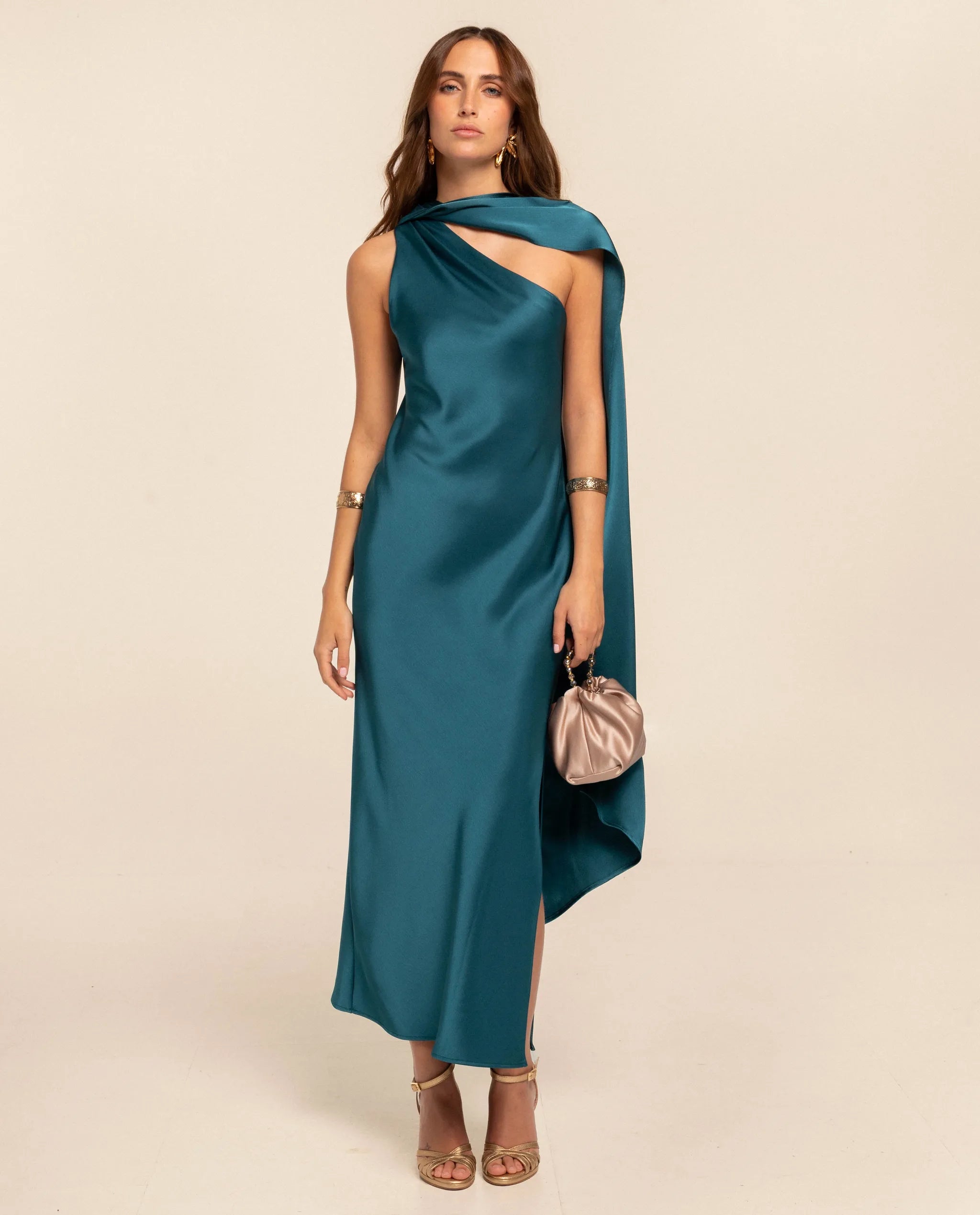 MRS APRIL DRESS TURQUOISE THE-ARE MRS APRIL DRESS TURQUOISE THE-ARE