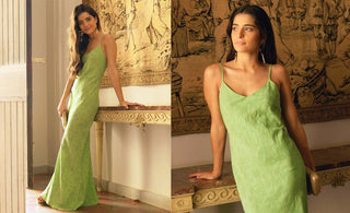 How to Match Green Dresses with Shoes and Handbags | THE-ARE How to Match Green Dresses with Shoes and Handbags | THE-ARE