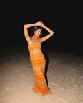 INÉS DRESS · ORANGE