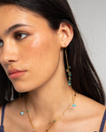 OHRRINGE ZAHARA · TURQUOISE