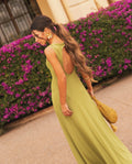 VESTIDO BERTA  · VERDE