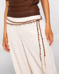 CINTURÓN PETRA  · BROWN