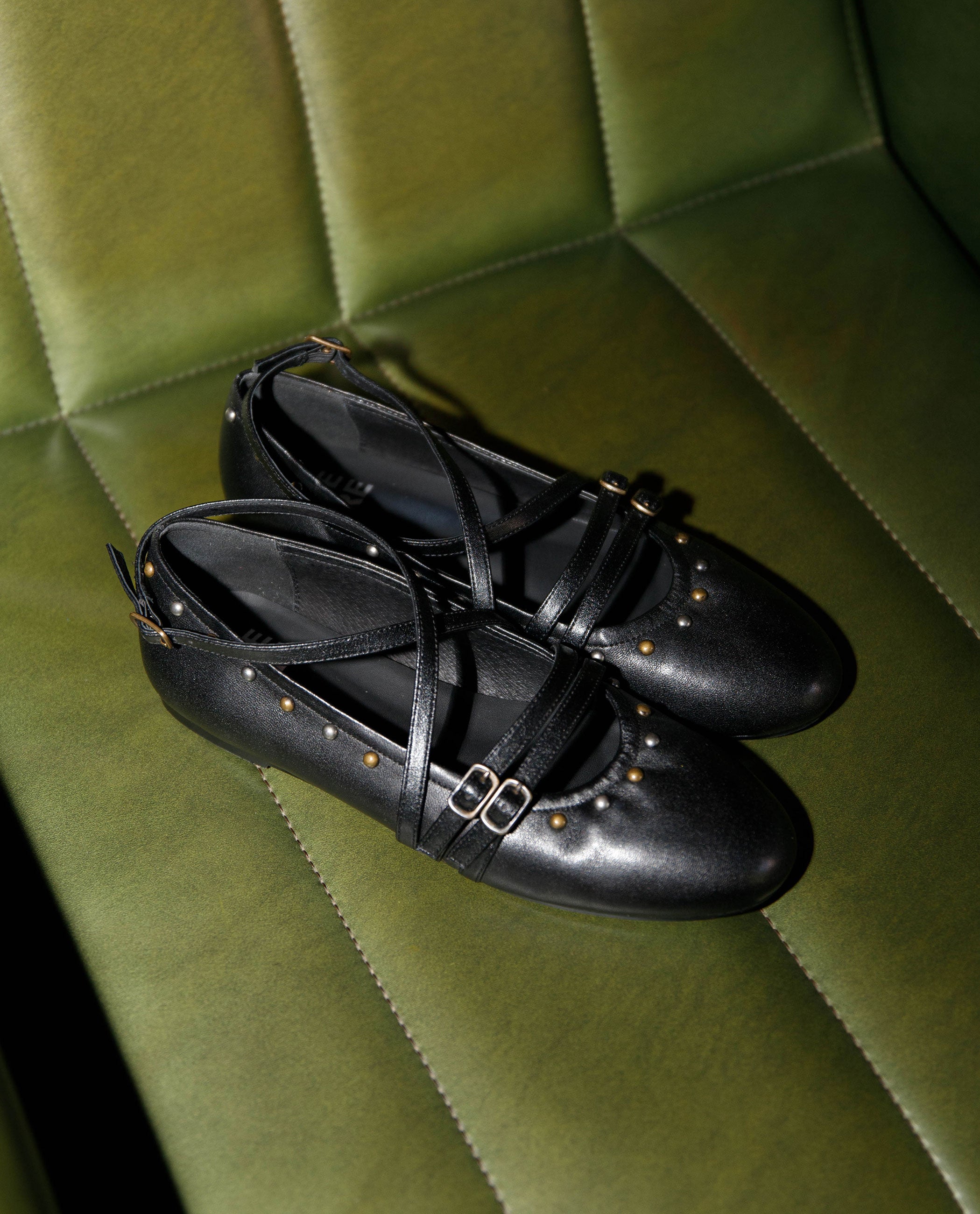 BALLERINES TAXI HOME - NOIR