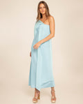 VESTIDO BÁRBARA · CELESTE