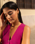 REEF DANGLE EARRINGS · GOLD