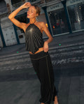 TOP JUST LEFT · SCHWARZ