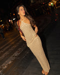FALDA A NOITE · BEIGE