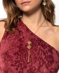 SHINE TASSEL NECKLACE · GOLD