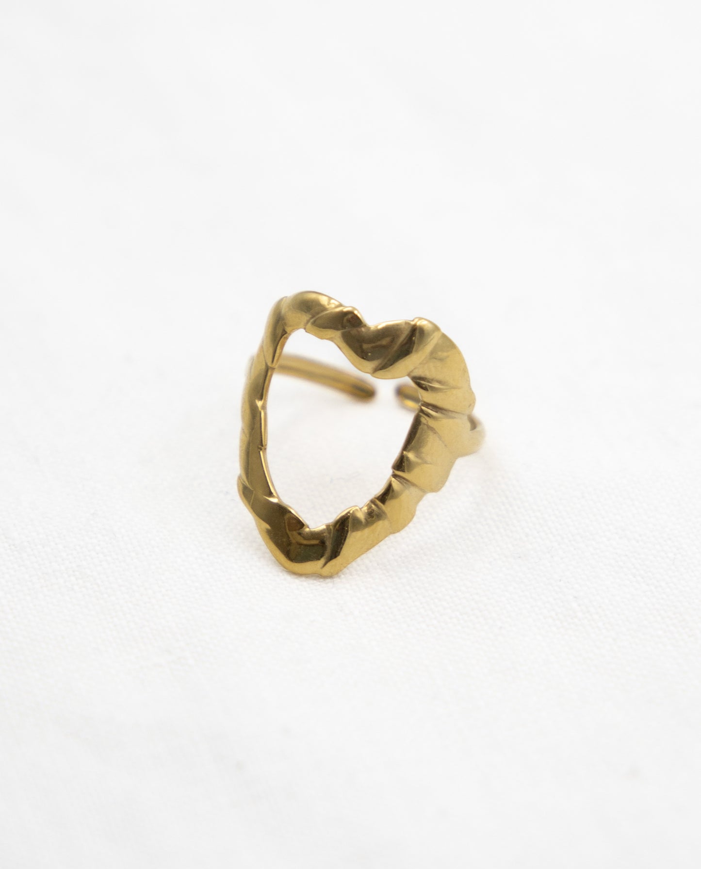 HEARTBEAT RING - GOLD