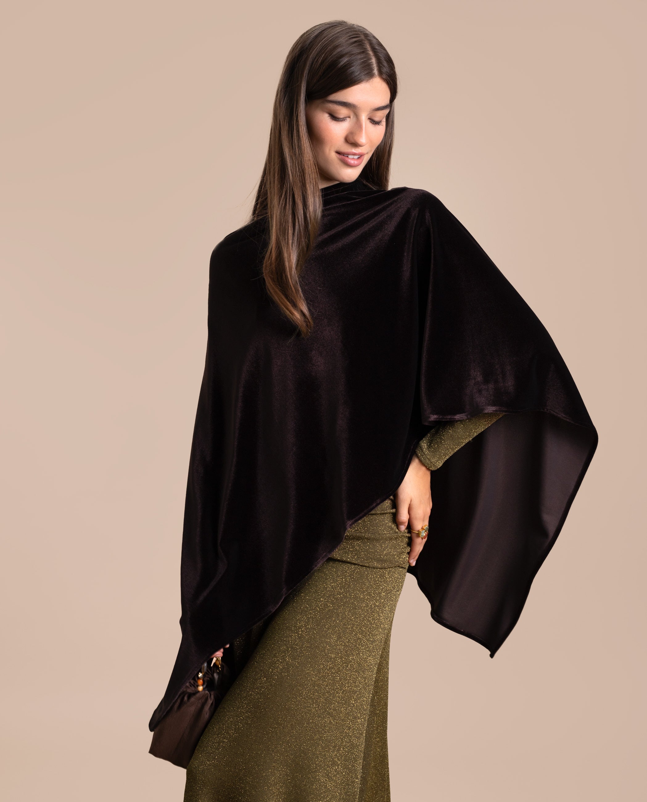 Terciopelo Invitadas Con Abrigo Capa Invitada Boda Invierno Abrigo Invitada Terciopelo Invitada