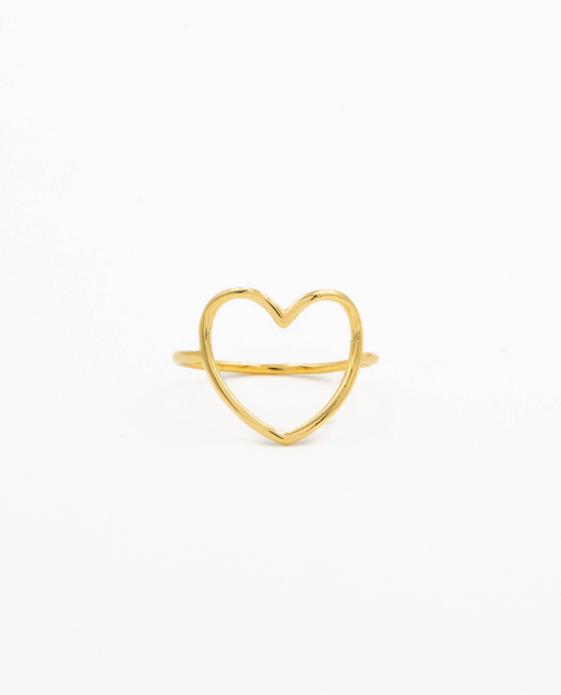 DAILY LOVE RING - GOLD PLATED SILVER