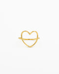 DAILY LOVE RING · SILVER WITH GOLD PLATING