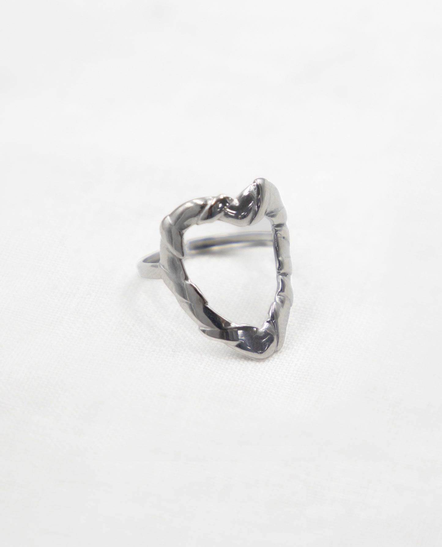 HEARTBEAT RING - SILVER
