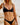 BIKINI NASAU | Bikini Negro Top de Triángulo Mujer | Bikinis THE-ARE