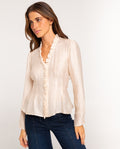 BLUSE SOFT POWER · BEIGE