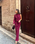 JUPE MRS. ARRIAGA - CIRUELA