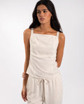 BLOUSE MEDITERRANEAN SPIRIT - ECRU
