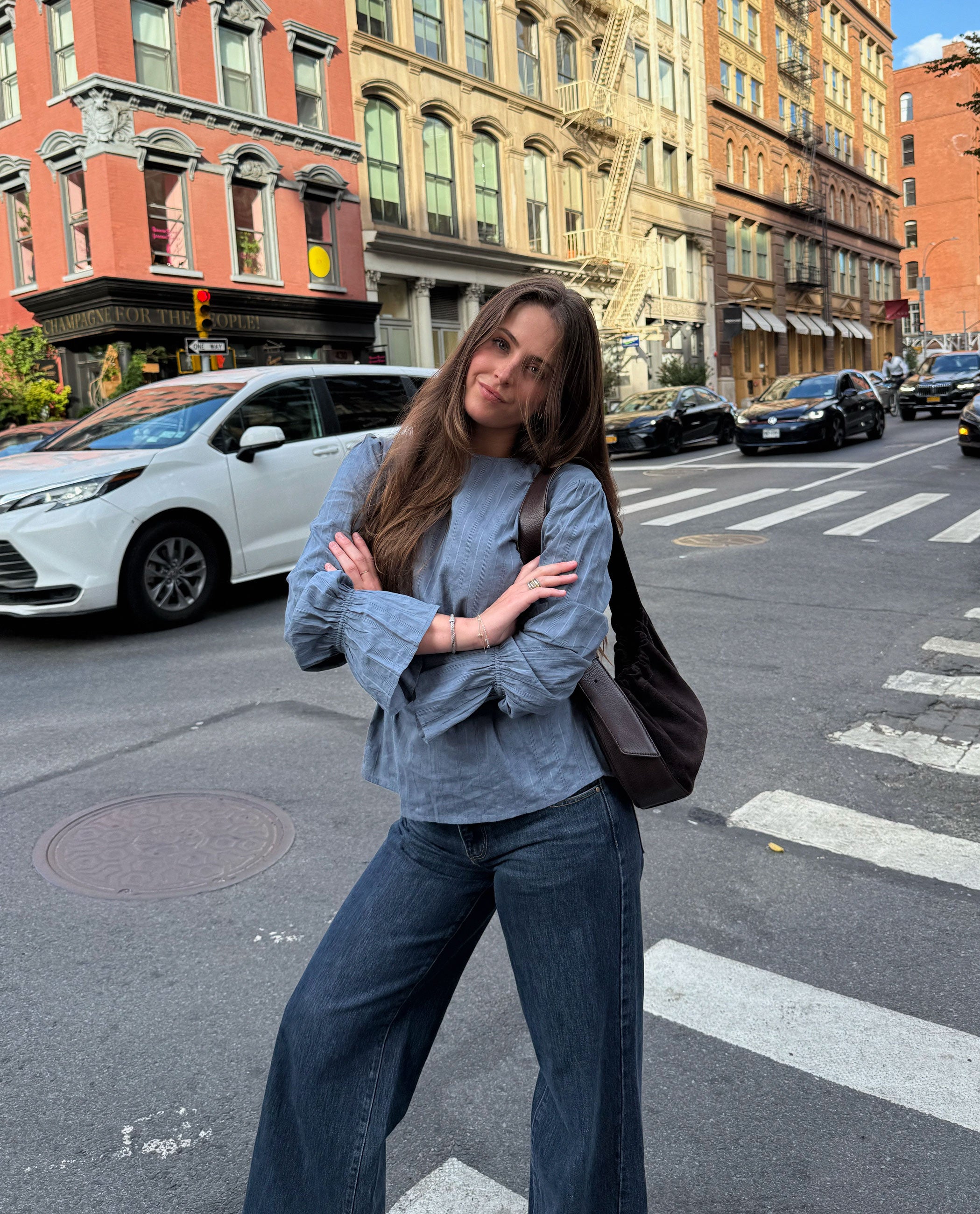 BLUSA DAILY CRUSH - AZUL