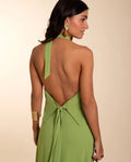 BLUSA ZÚJAR | Blusa Halter Elegante Espalda Abierta | Invitadas THE-ARE