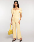 TROUSERS SUNSET LOVER · YELLOW