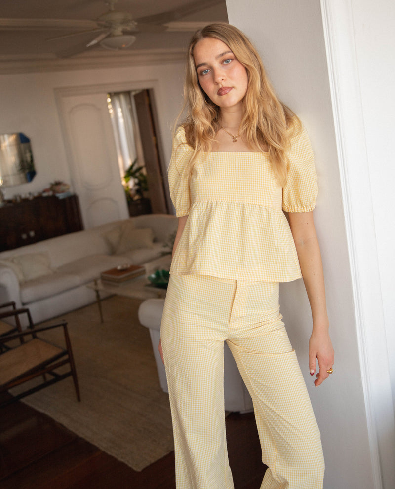 BLUSA SUNSET LOVER · AMARILLO