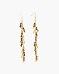 PENDIENTES DAILY TOUCH · MARRÓN Y DORADO