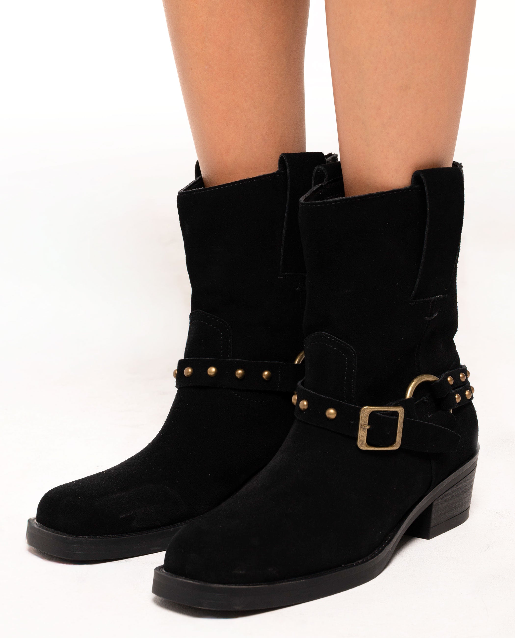 BOTTINES MOONSTEP - NOIR