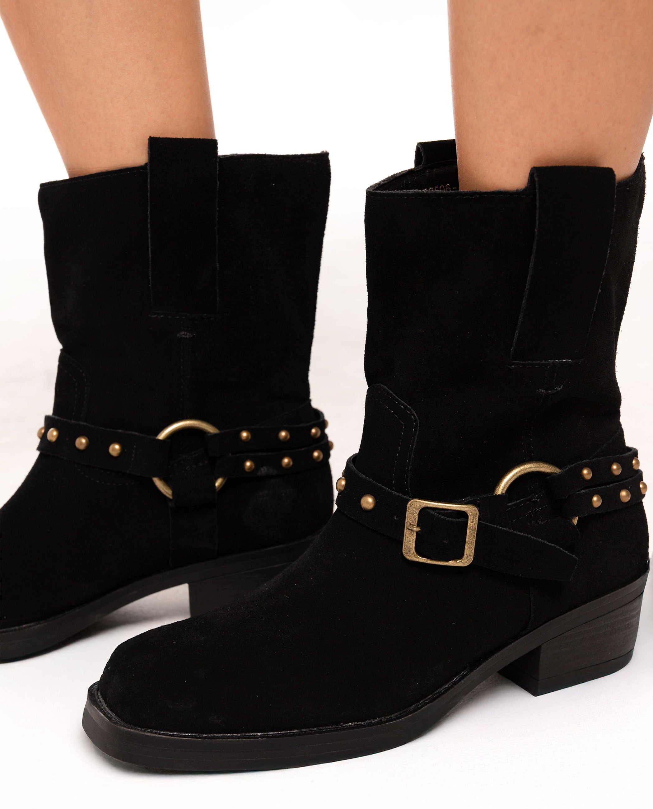 BOTTINES MOONSTEP - NOIR