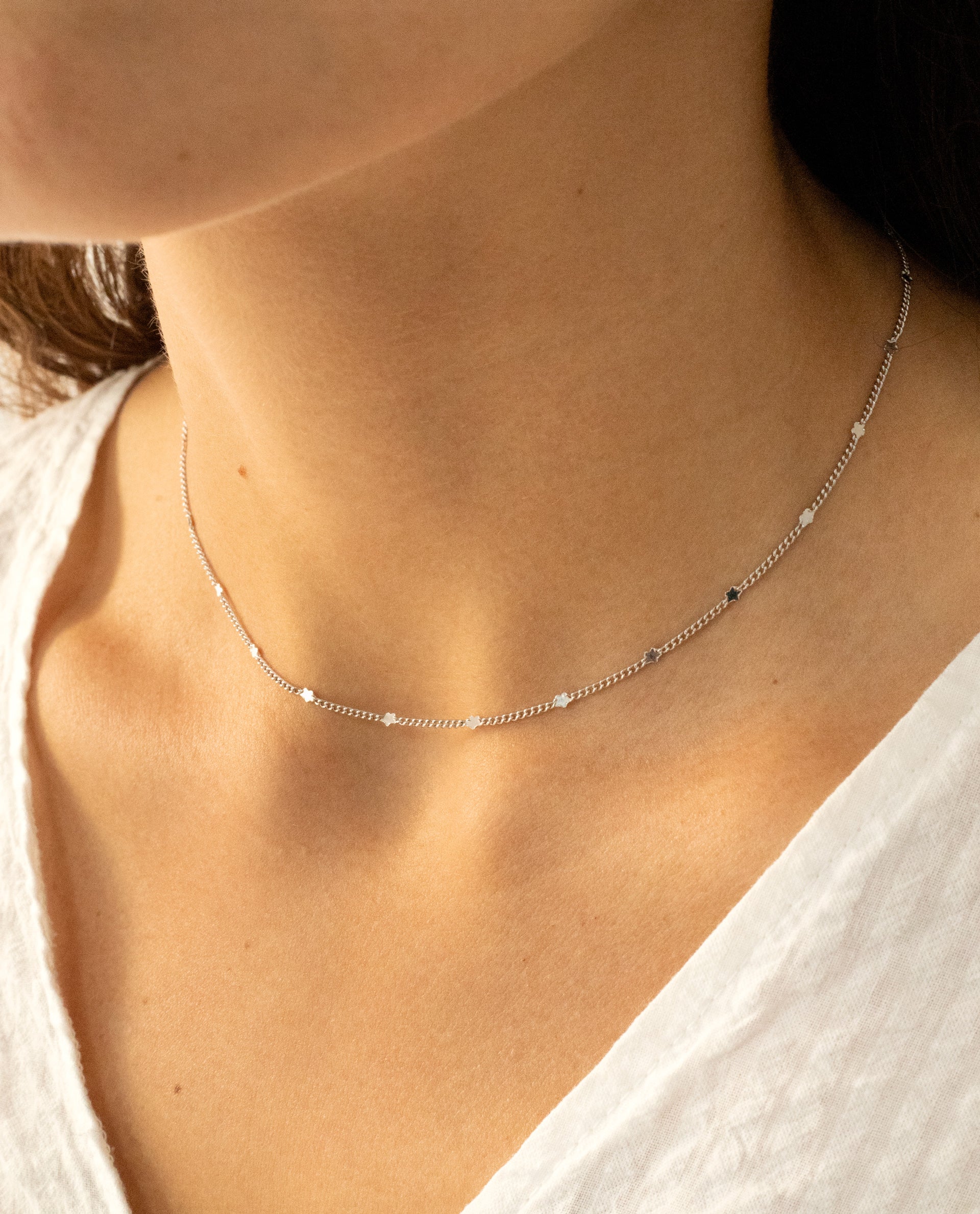 COLLIER ALL MY STARS - ARGENT