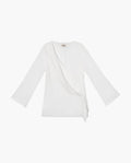 CHAQUETA RONDA |Chaqueta de Traje Blanca Mujer | Invitadas THE-ARE