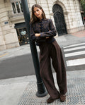 KENSINGTON TROUSERS · BROWN
