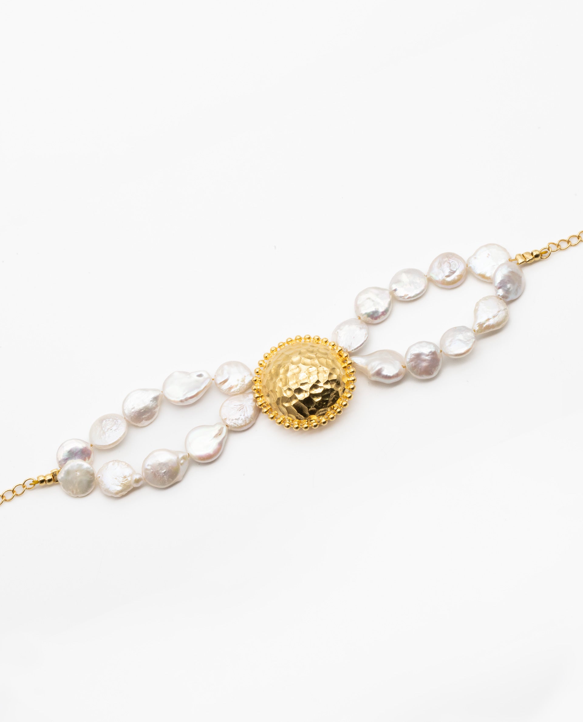 DREAM PEARLS NECKLACE - GOLD PLATED