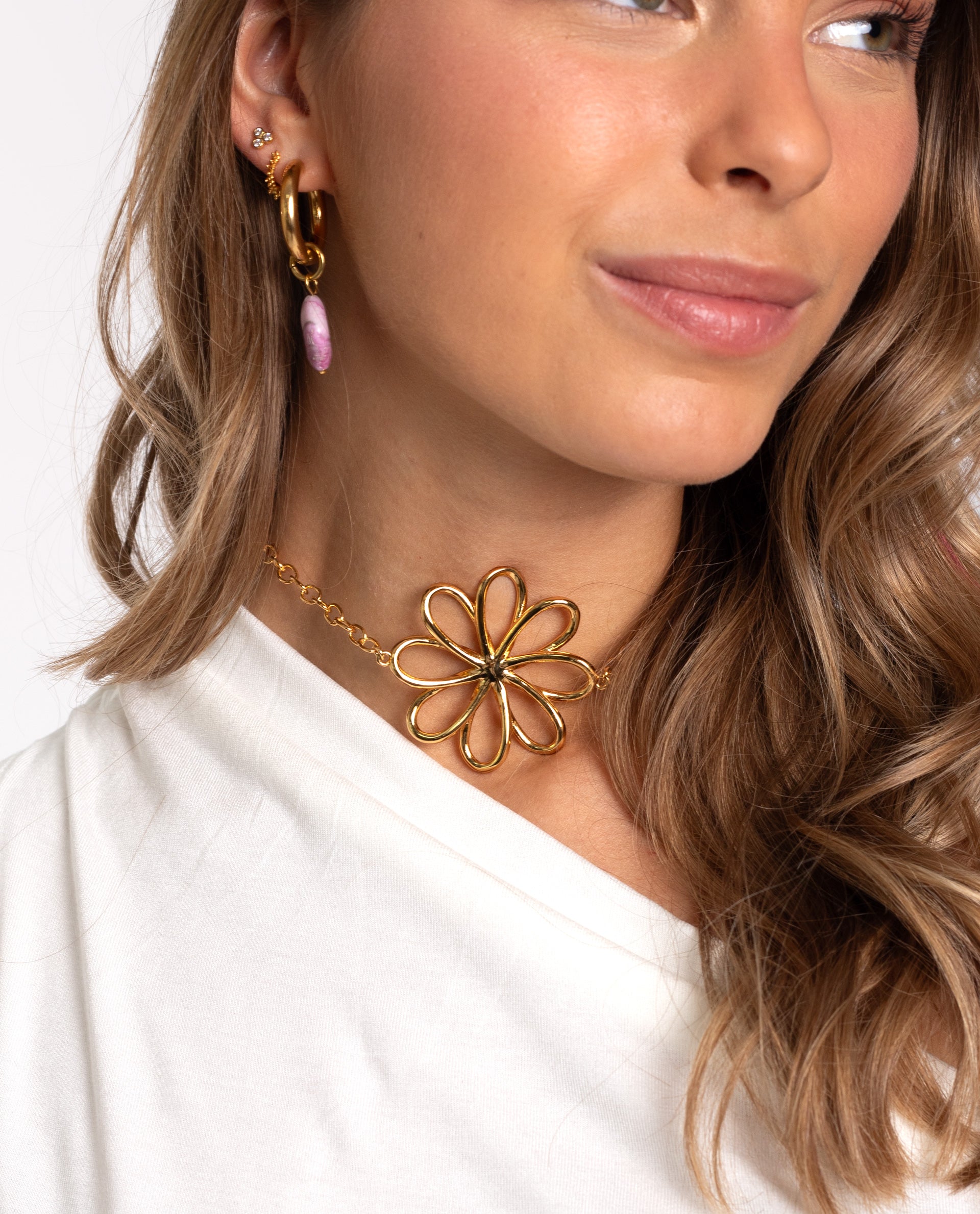 BLOOM NECKLACE - GOLD PLATED