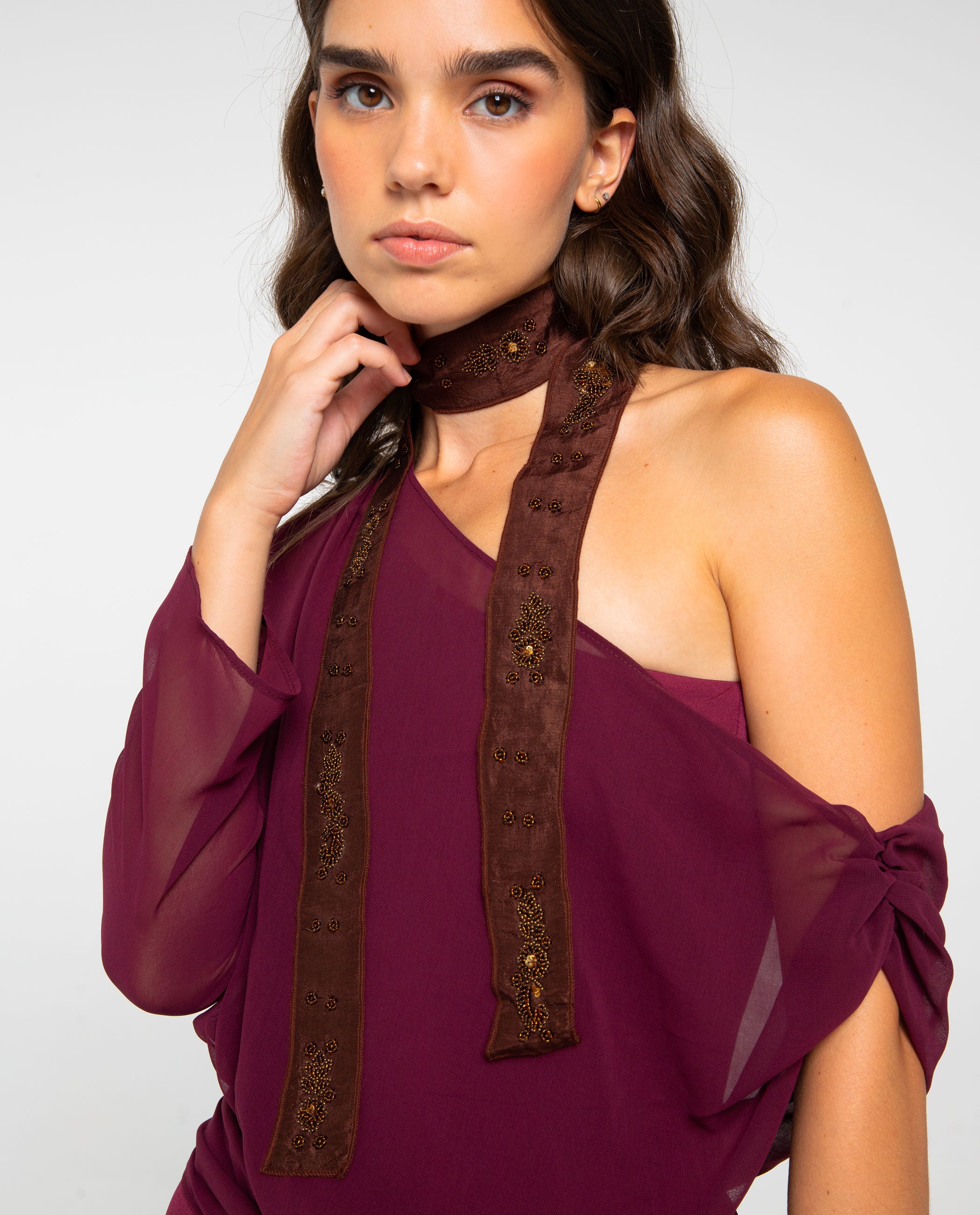 NO MATTER WHAT FOULARD - CASTANHO