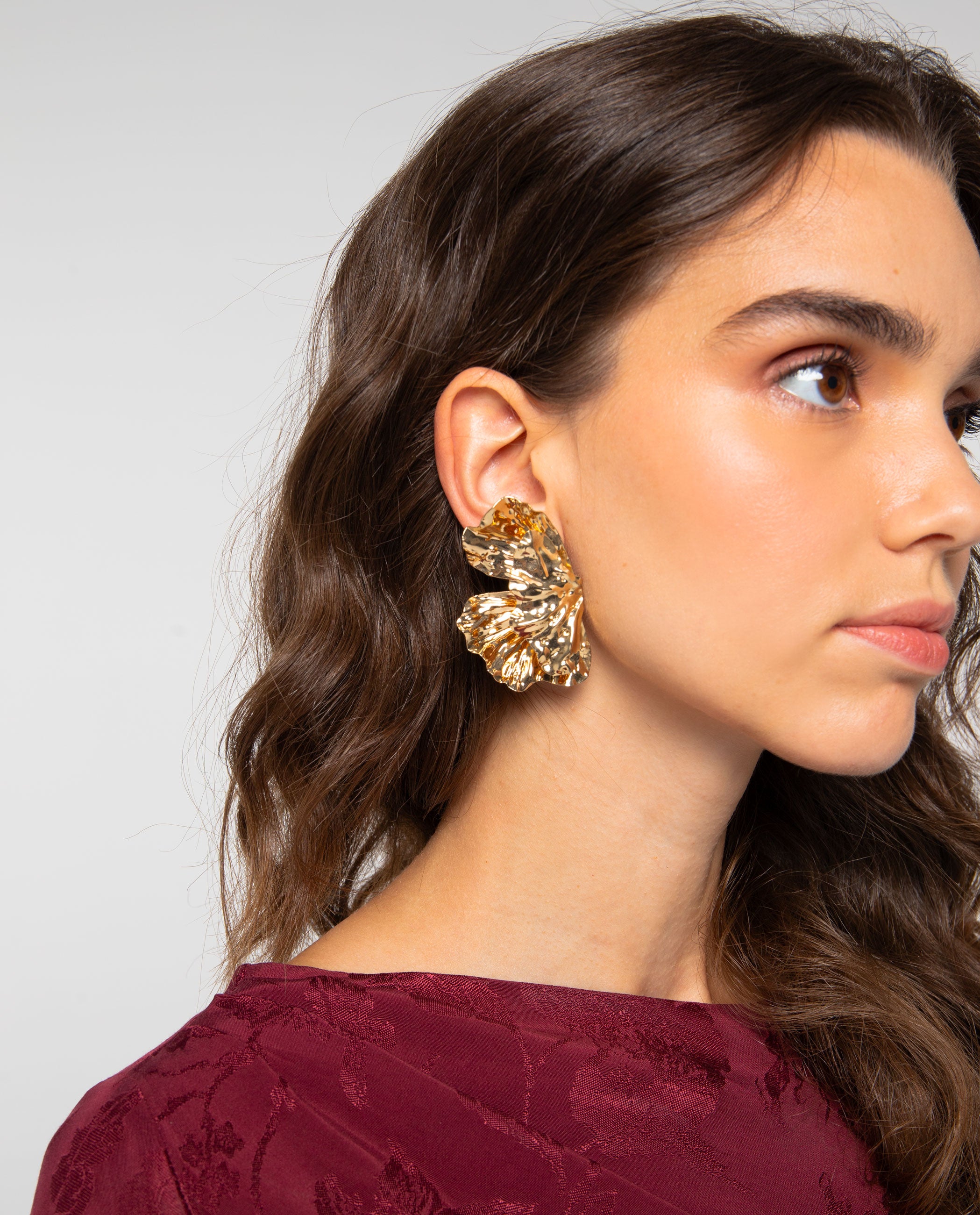 NERIUM EARRINGS - GOLD