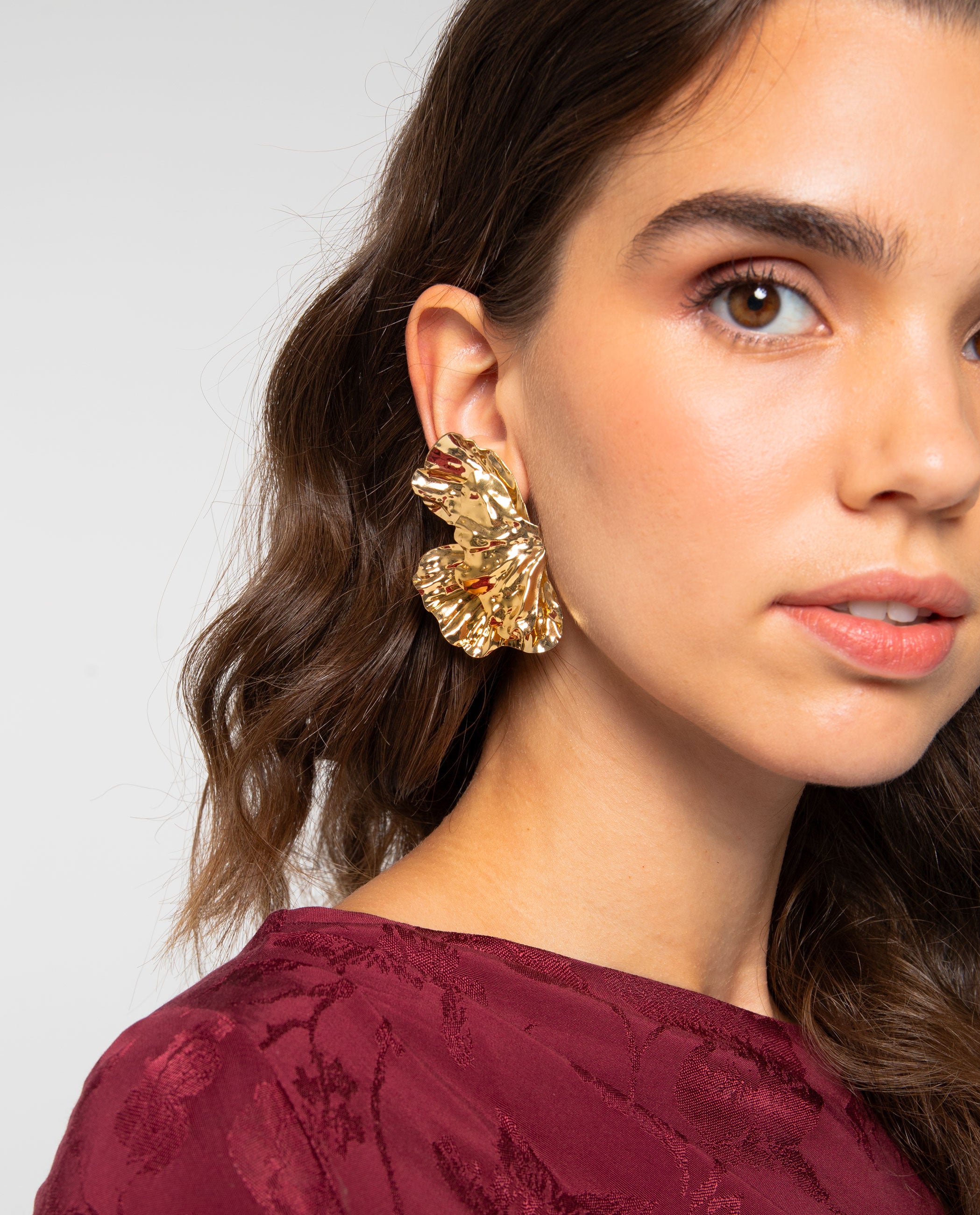 NERIUM EARRINGS - GOLD