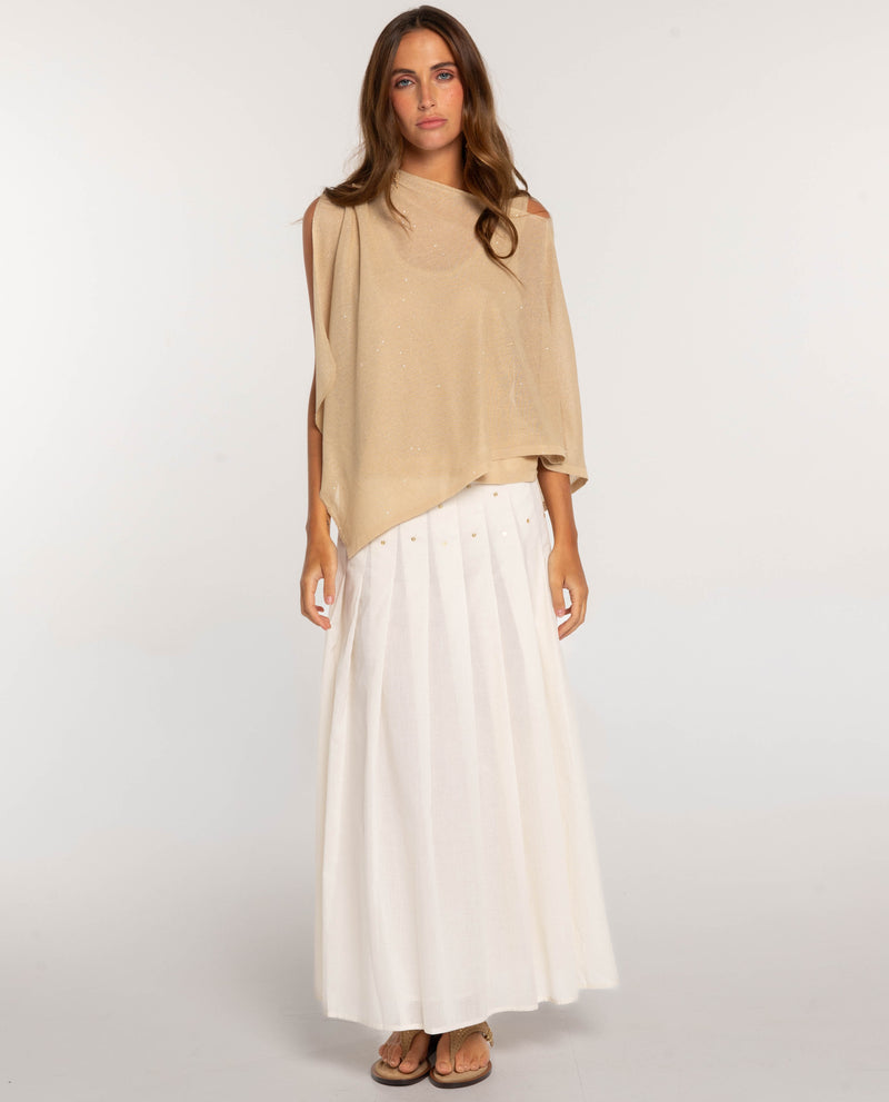 FALDA BURNT BLUSH · BLANCO