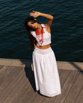 FALDA WISH YOU WERE · BLANCO