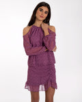 FALDA JOURNEY JOYS | Falda Corta Estampada con Frunce | THE-ARE