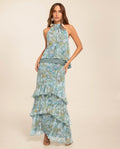 CHARLOTTE SKIRT · AQUAMARINE