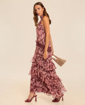 CHARLOTTE SKIRT · BURGUNDY