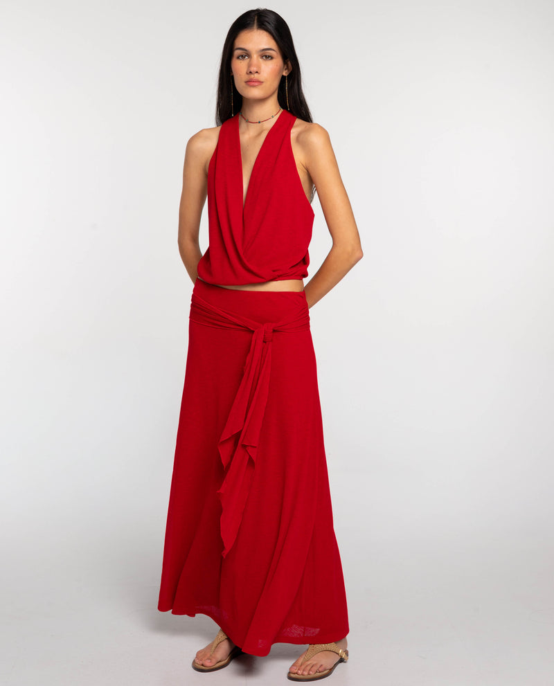 FALDA MARETTA · ROJO