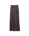 Falda Midi Elegante de Fiesta con Brillo Plateado | Conjunto Navidad THE-ARE