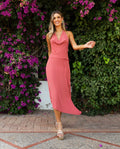 ZÚJAR SKIRT · CORAL 