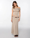 EVENING BREEZE SKIRT · GOLDEN