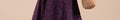 Blusa Estampada Morada Asimétrica Elegante Conjunto Falda Invitada | THE-ARE