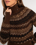 MAGLIONE ROSEWOOD · MARRONE